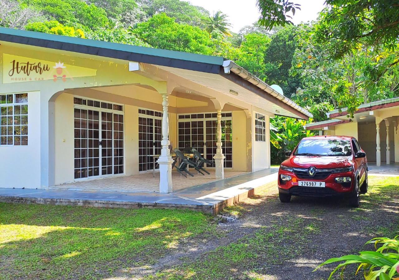 Hutiarii House & Car & Excursions Raiatea Villa Tevaitoa Buitenkant foto